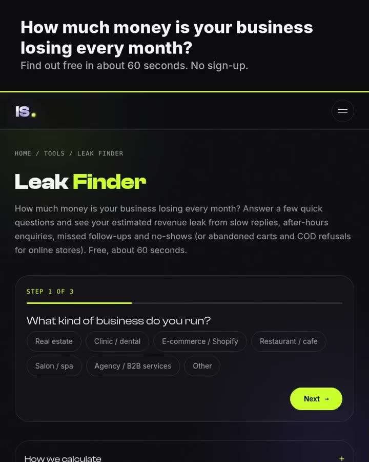Leak Finder walkthrough video cover